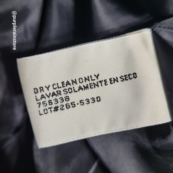 St Johns Bay Double Breasted Peacoat LP Wool Cashmere Blend Preppy Quiet Luxury - Picture 6 of 13